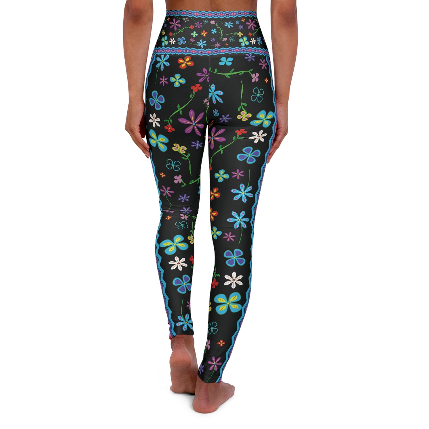 Wind Swept Petalz Leggings