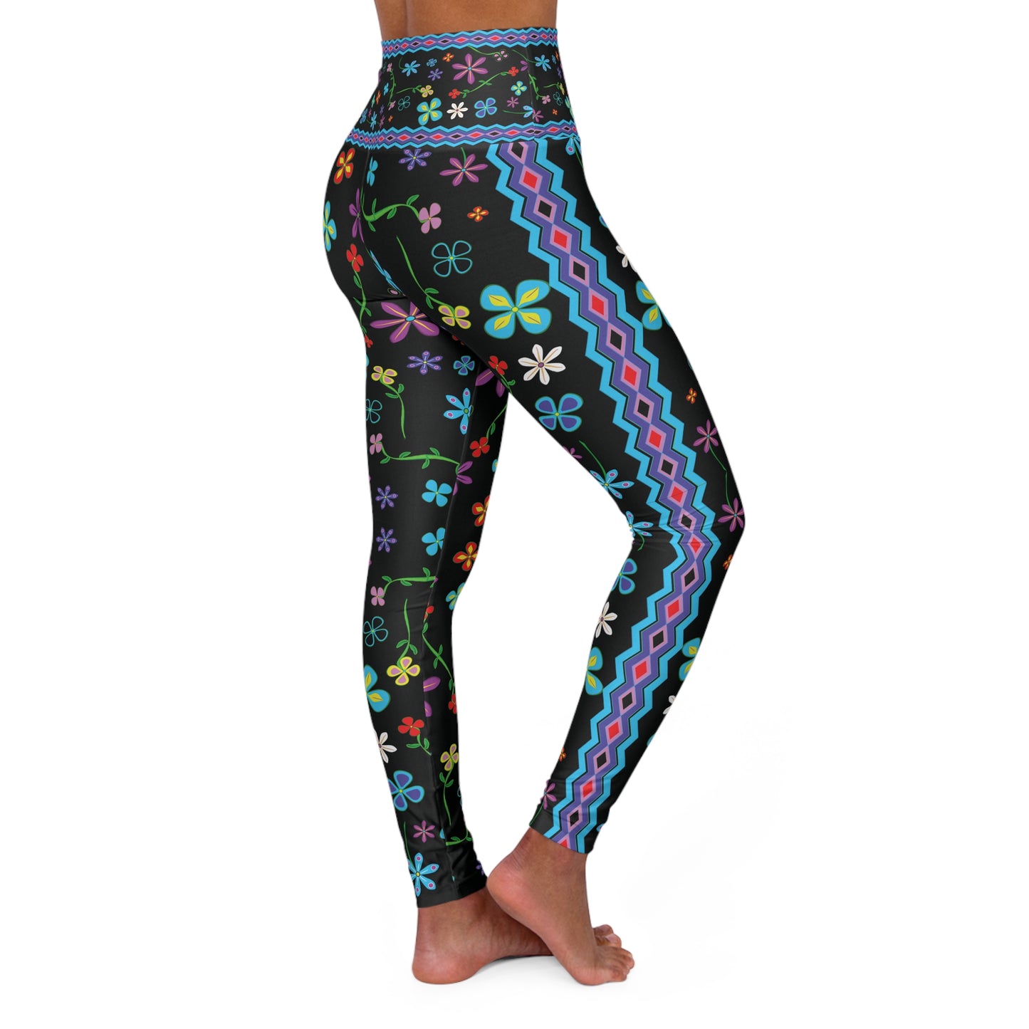 Wind Swept Petalz Leggings