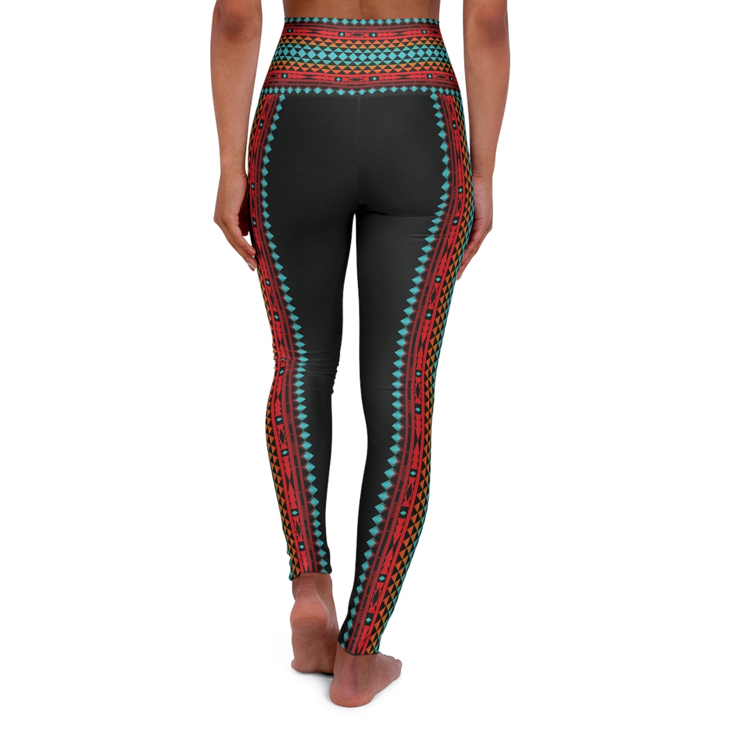 Turquoise Fire - Leggings