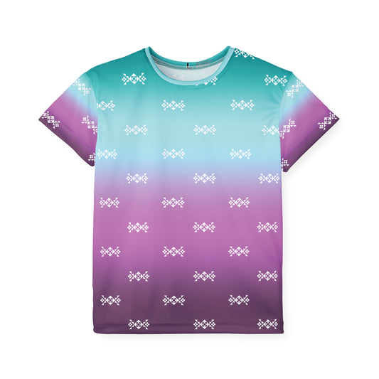 Kidz Logo Invaderz Tee - Huckleberry Turquoise