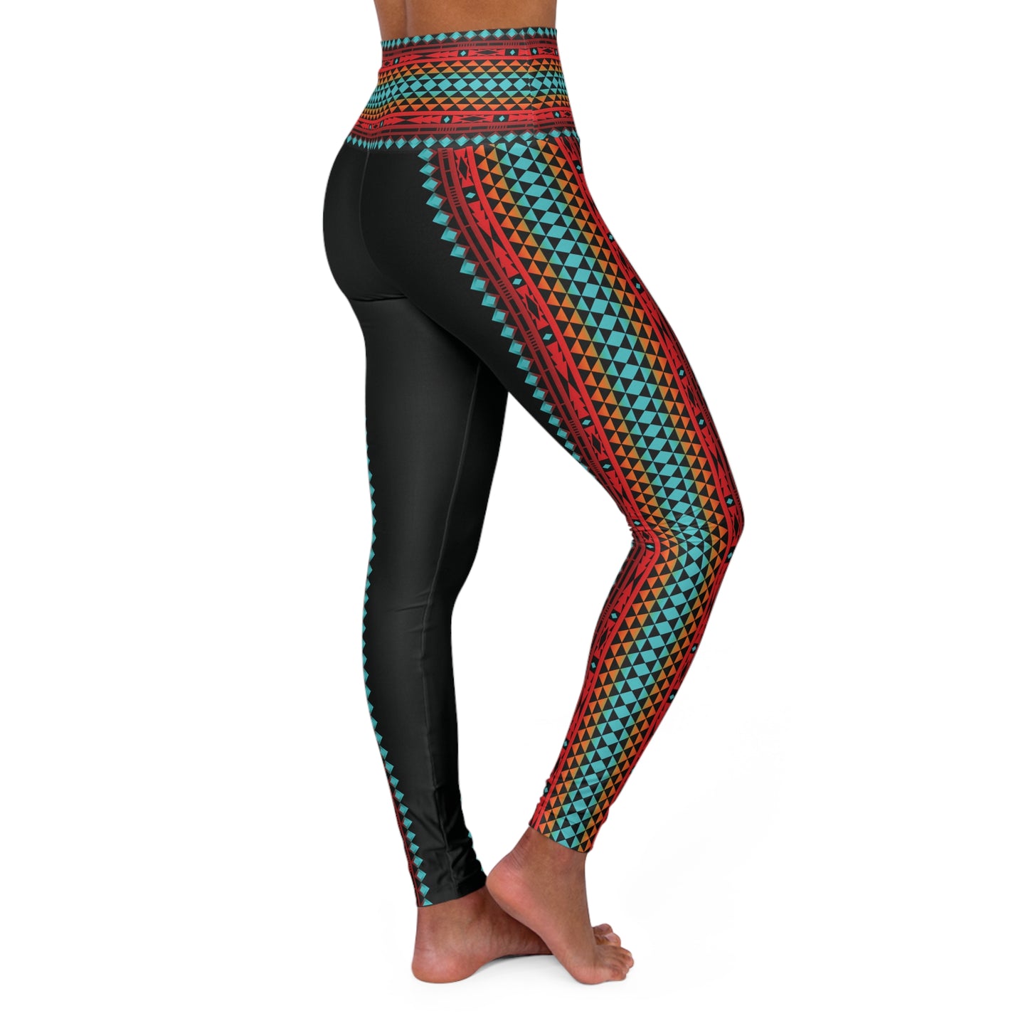 Turquoise Fire - Leggings