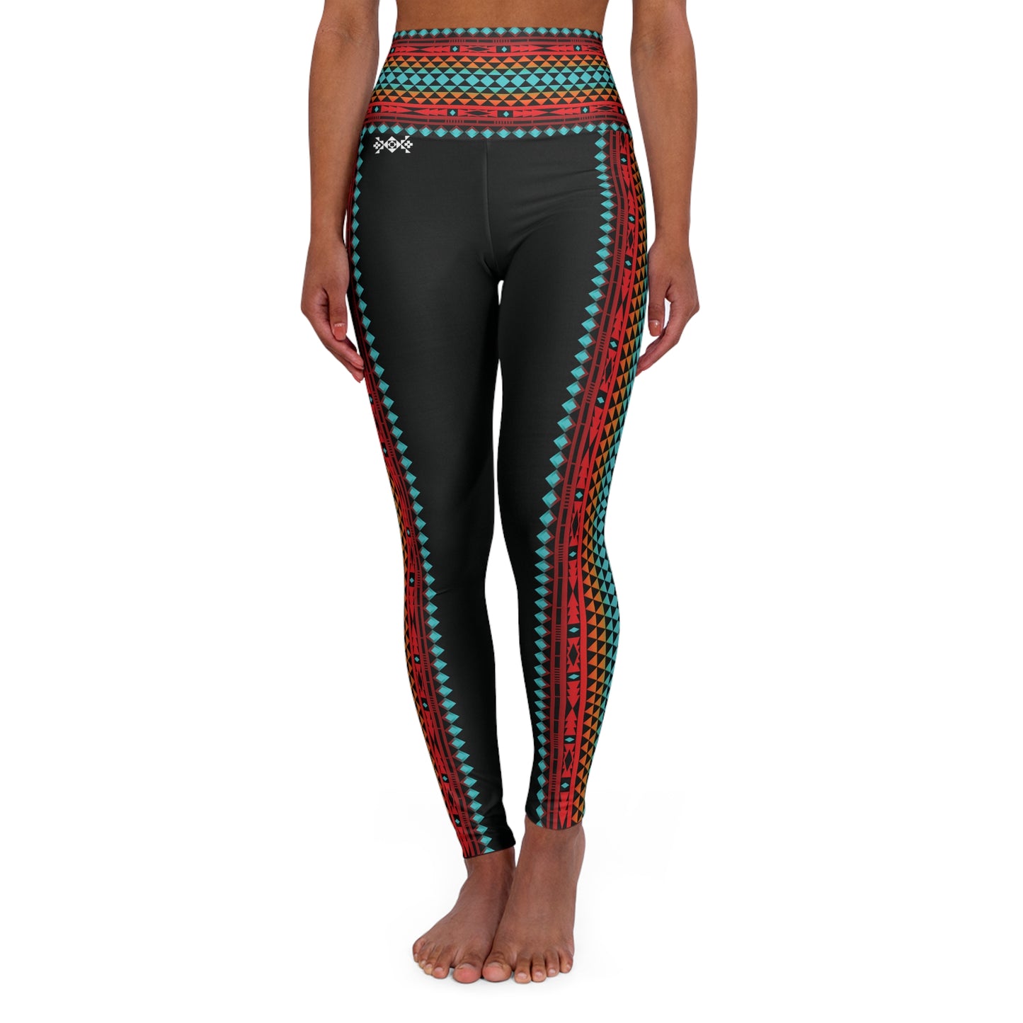 Turquoise Fire - Leggings