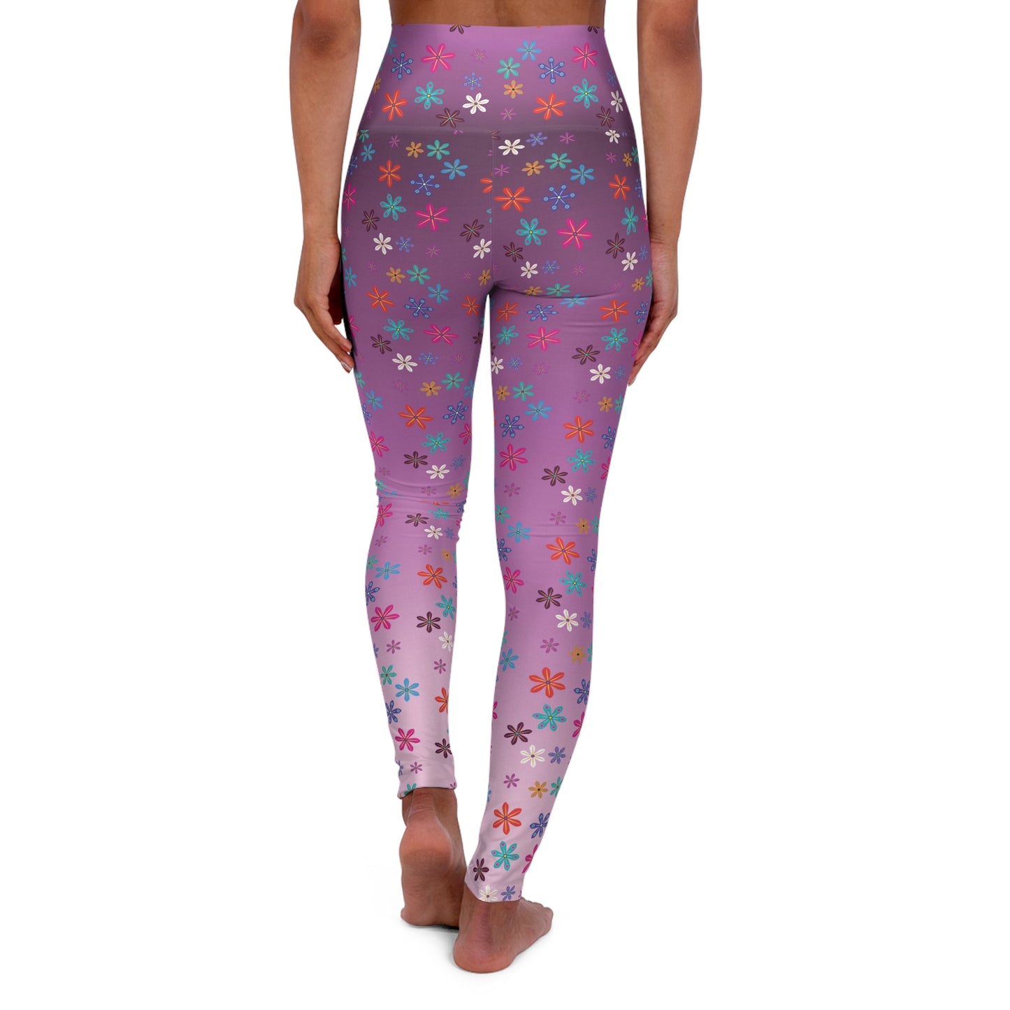 Multi Flowerz - Huckleberry Leggings