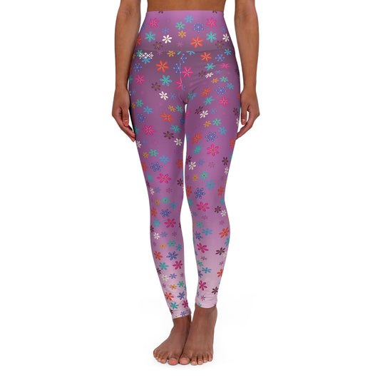 Multi Flowerz - Huckleberry Leggings