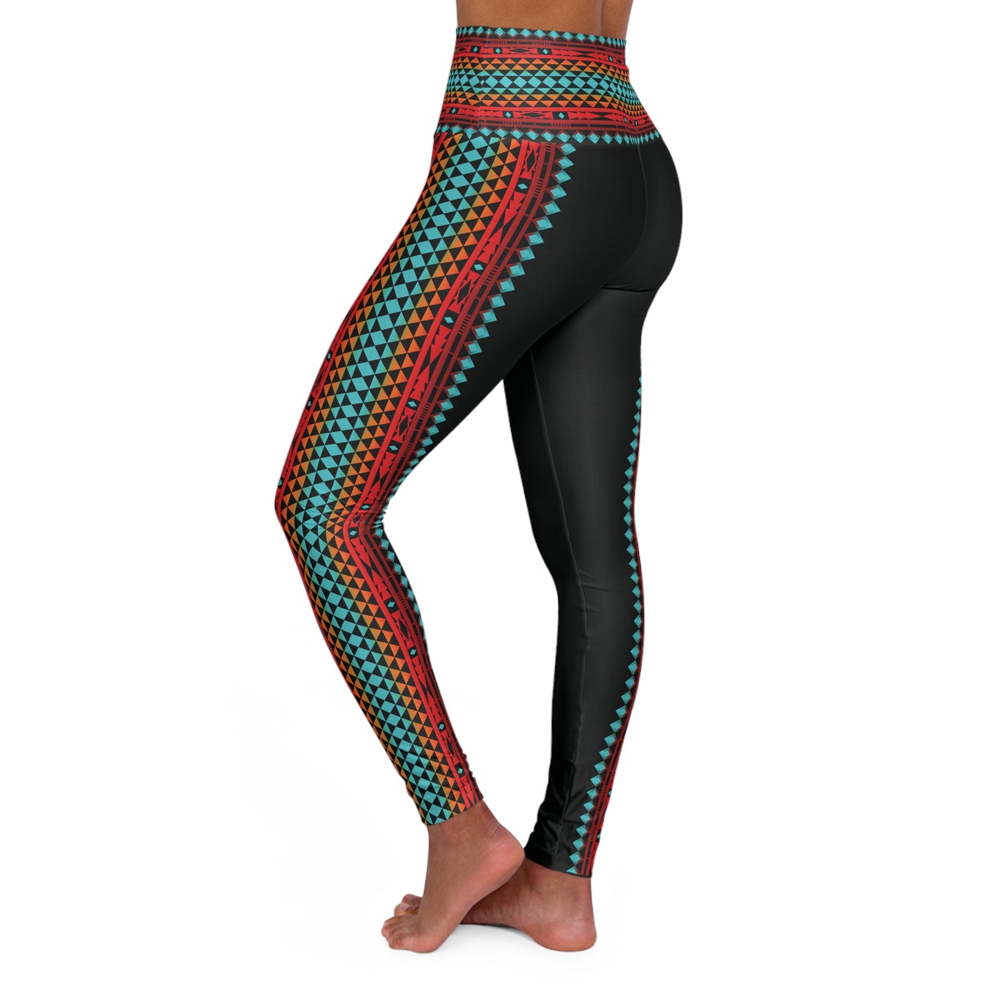 Turquoise Fire - Leggings